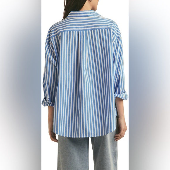 Favorite Daughter The Doors Always Open Stripe Shirt | Size M | EUC | (TC) - Picture 2 of 9